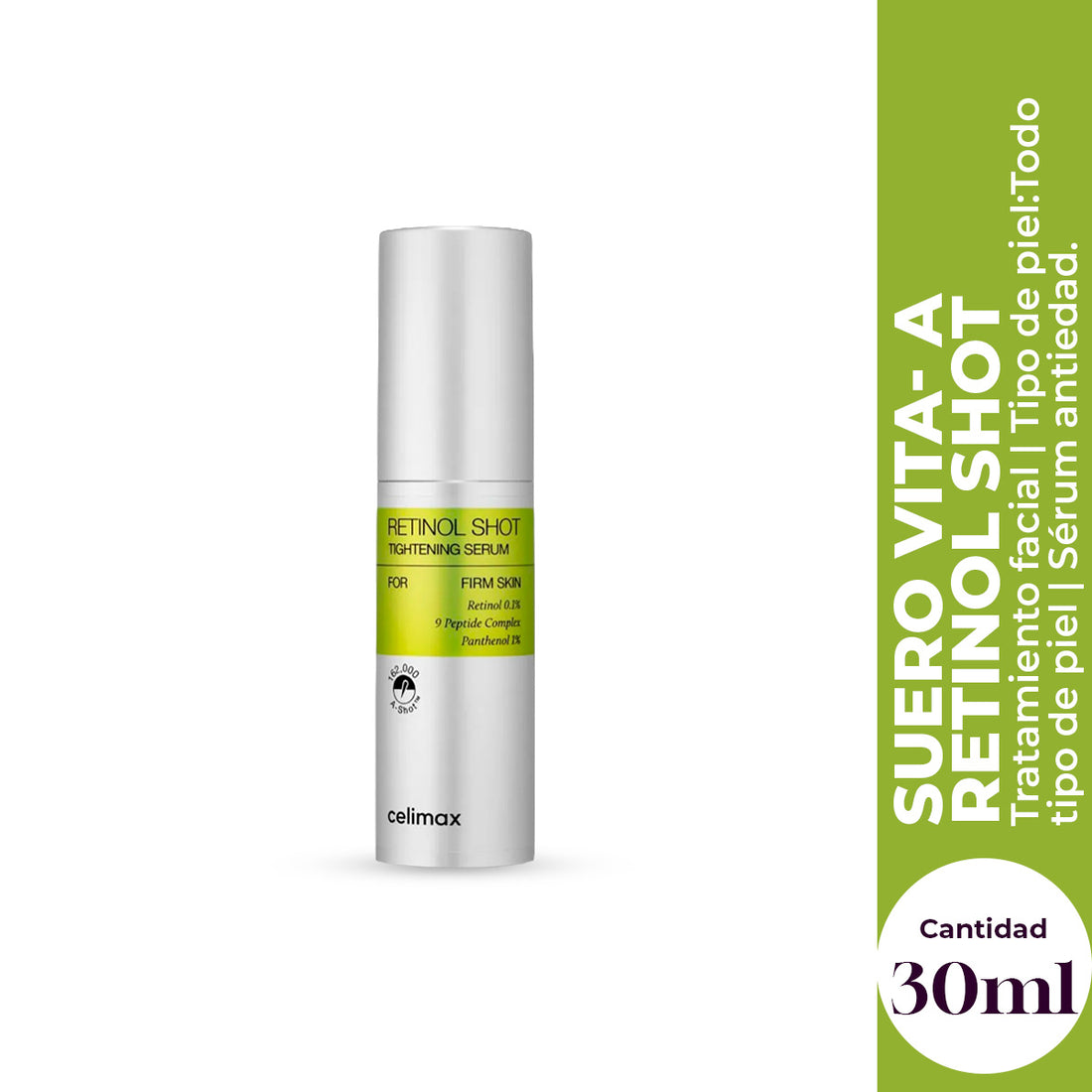The Vita- A Retinol Shot Tightening Serum 30ml Antiedad - Celimax