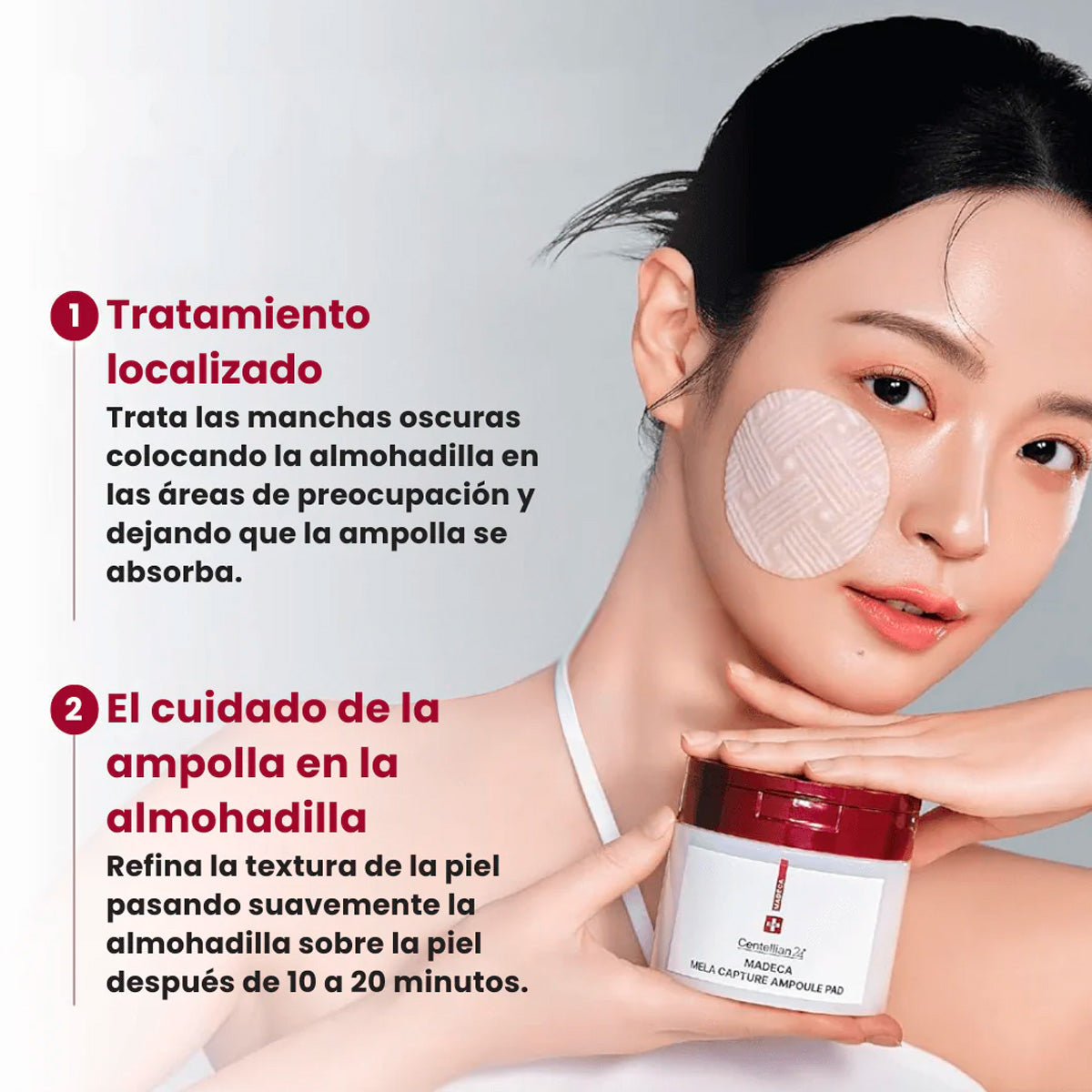 Madeca Mela Capture Ampoule Pad 60 Piezas - Centellian 24