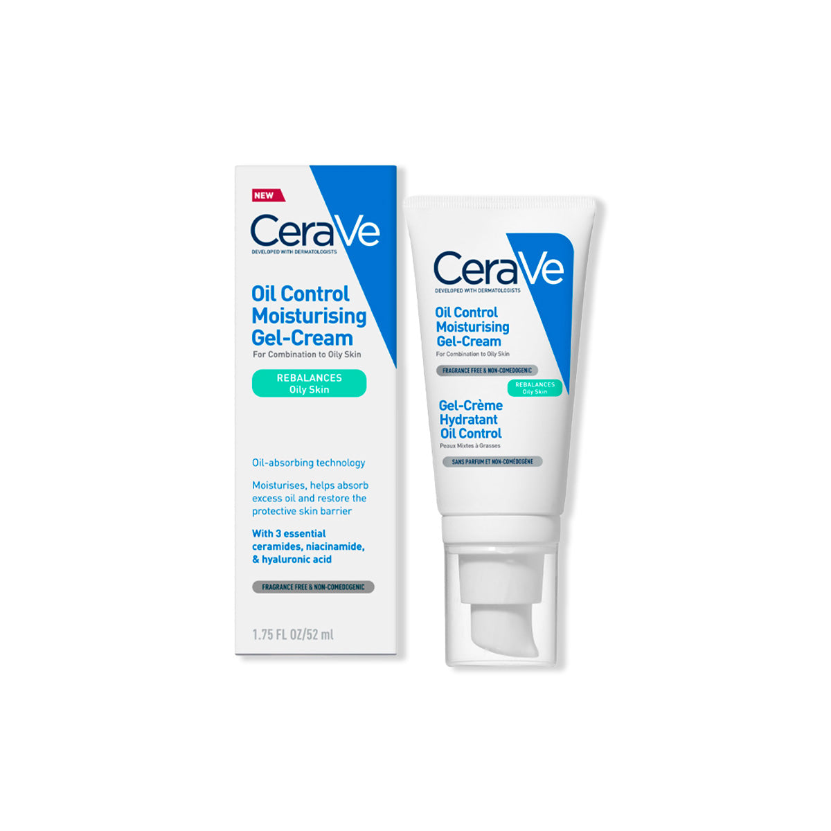 Oil Control Moisturizing Gel-Cream 52ml -  CeraVe