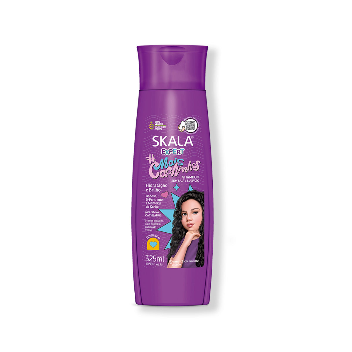Shampoo 325ml + Acondicionador 200ml Mais Cachinhos Skala