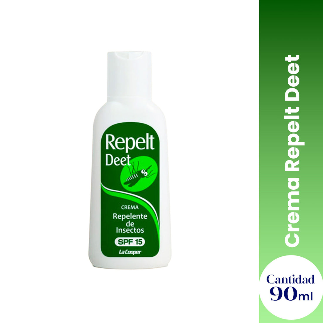 Repelt Deet Crema 90g - La Cooper