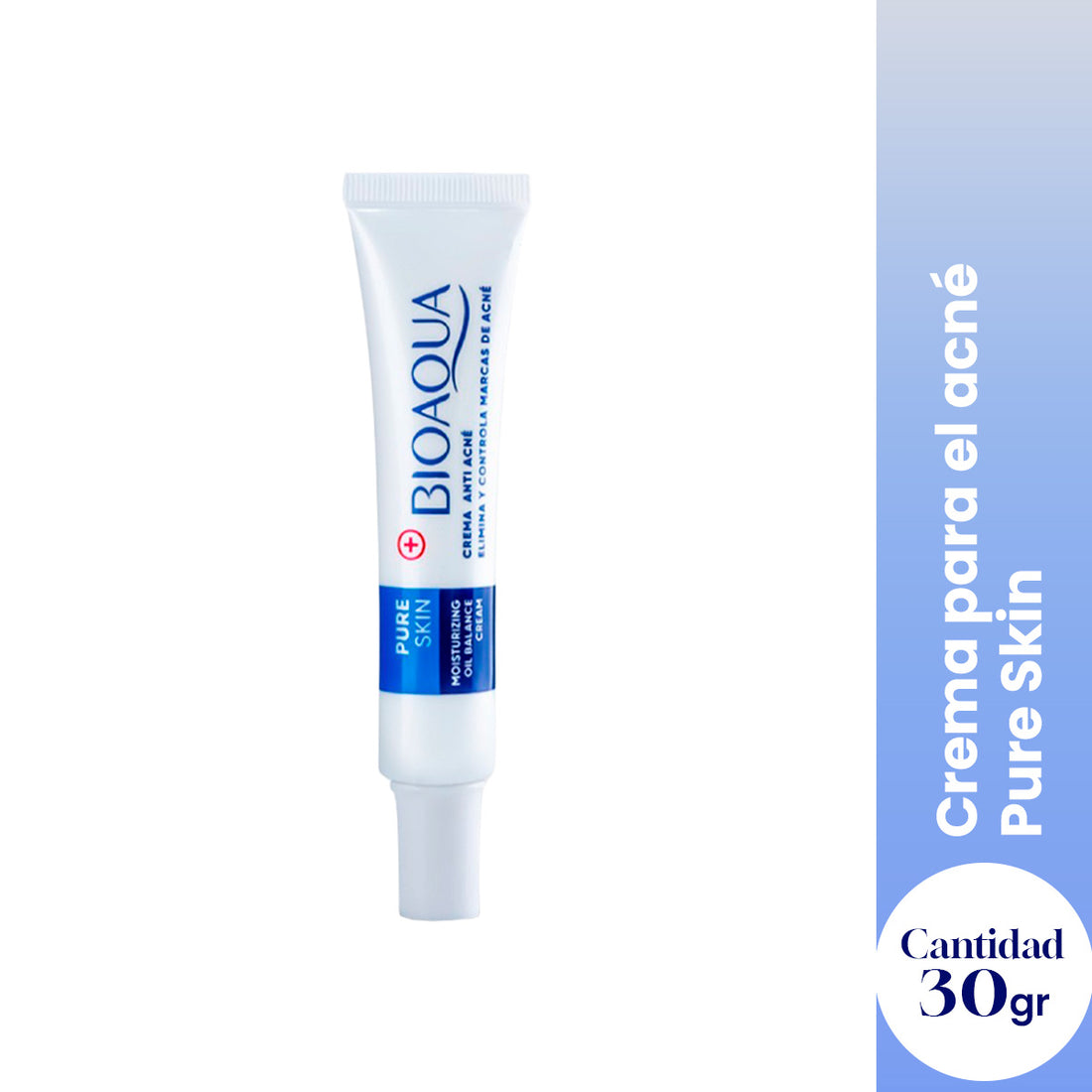 CREMA PARA EL BALANCE DE LA PIEL Y CONTROL DEL ACNÉ PURE SKIN 30g - BIOAQUA