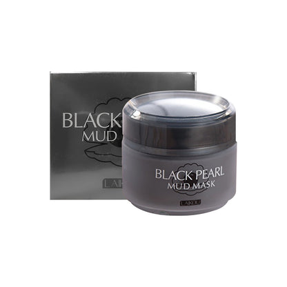 LAIKOU Mascarilla Facial Exfoliante – Control de Grasa  – Perlas Negras Mud Mask 85g