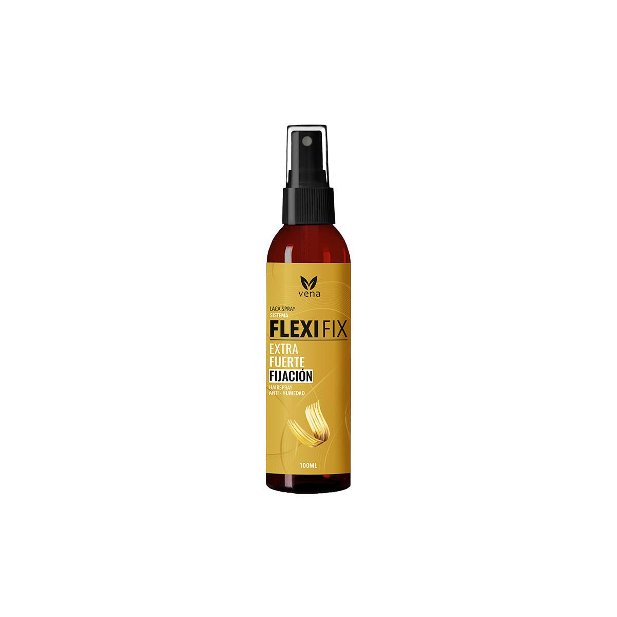 VENA – LACA EXTRA FUERTE FLEXI FIX – FIJACIÓN DURADERA Y BRILLO – 100ML