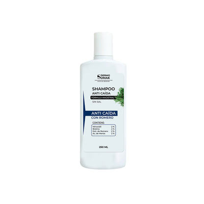 DERMO SUMAK – SHAMPOO ANTICAÍDA – CONTROL DE CAÍDA Y FORTALECIMIENTO CAPILAR – 250ML