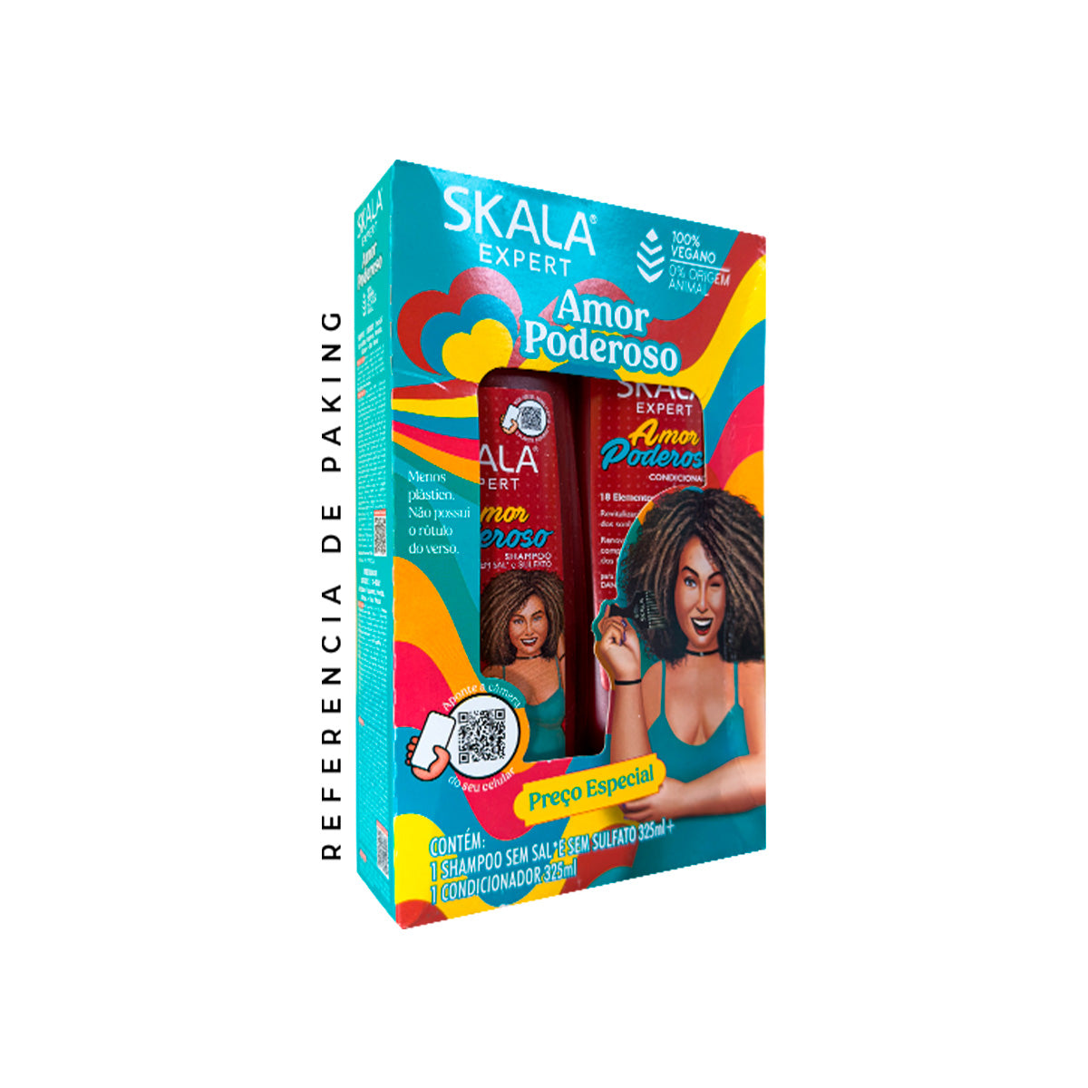 Shampoo 325ml + Acondicionador 325 ml Amor Poderoso Skala