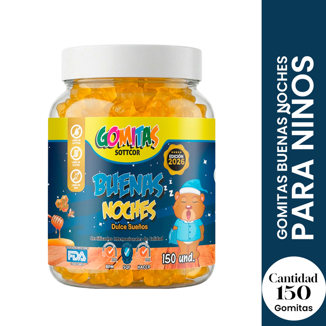 Buenas Noches para Niños Gomitas Sottcor 150gr