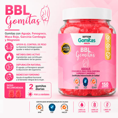Aguaje Bbl  Adultos Gomitas - Sottcor 