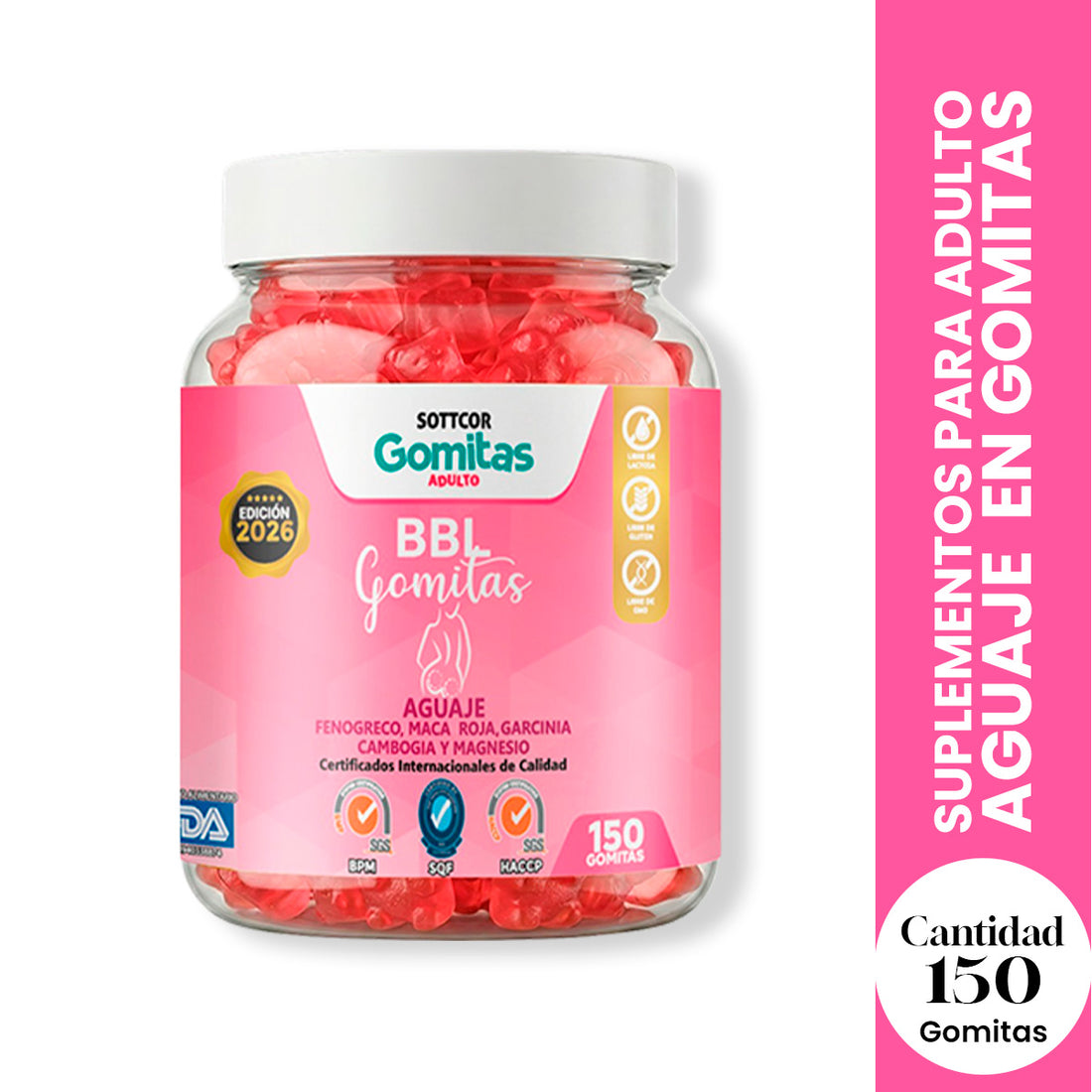 Aguaje Bbl  Adultos Gomitas - Sottcor 