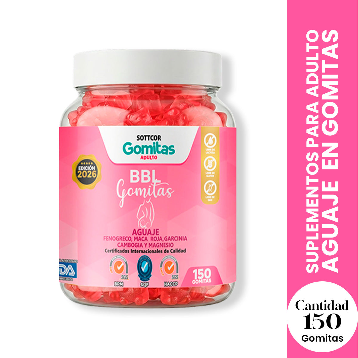 Aguaje Bbl  Adultos Gomitas - Sottcor 