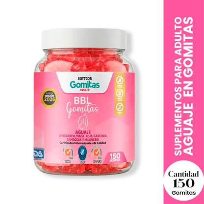 Aguaje Bbl  Adultos Gomitas - Sottcor 