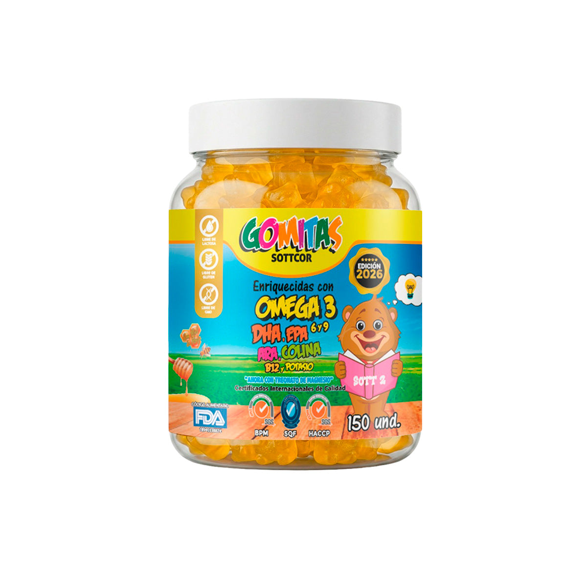 Omega Para Niños Gomitas - Sottcor