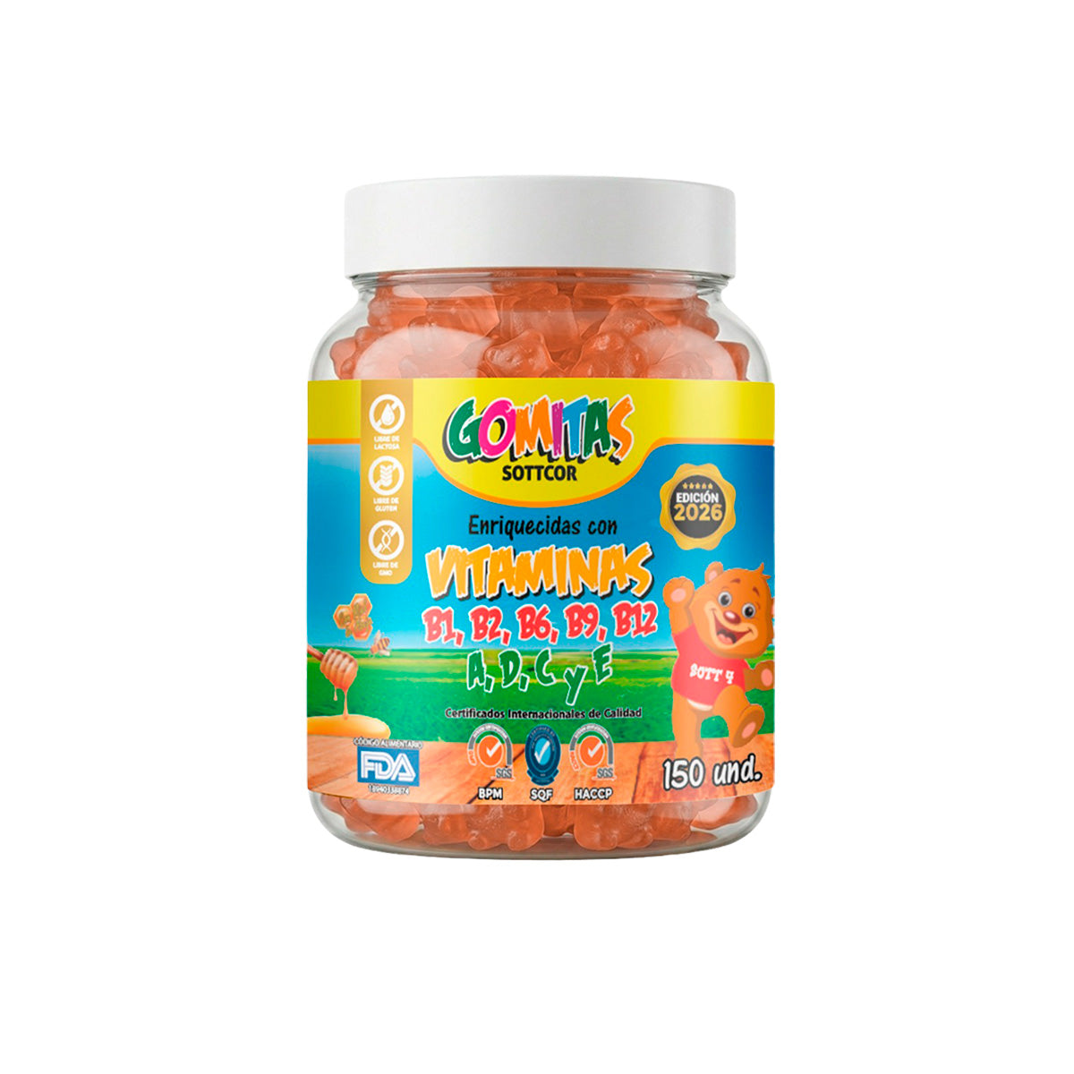 Gomitas para Niños Vitaminas - Sottcor
