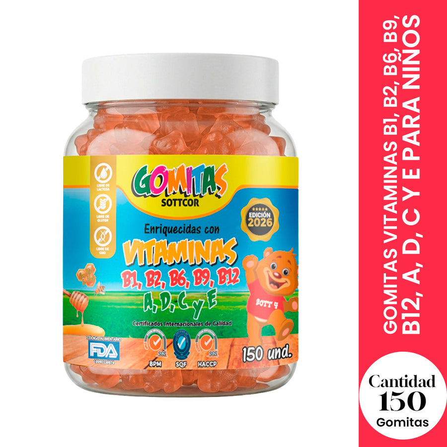 Gomitas para Niños Vitaminas - Sottcor