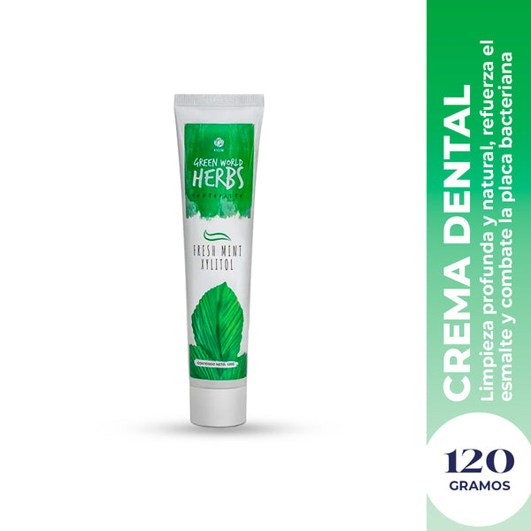 Crema Dental Green World Herbs 120gr - HGW