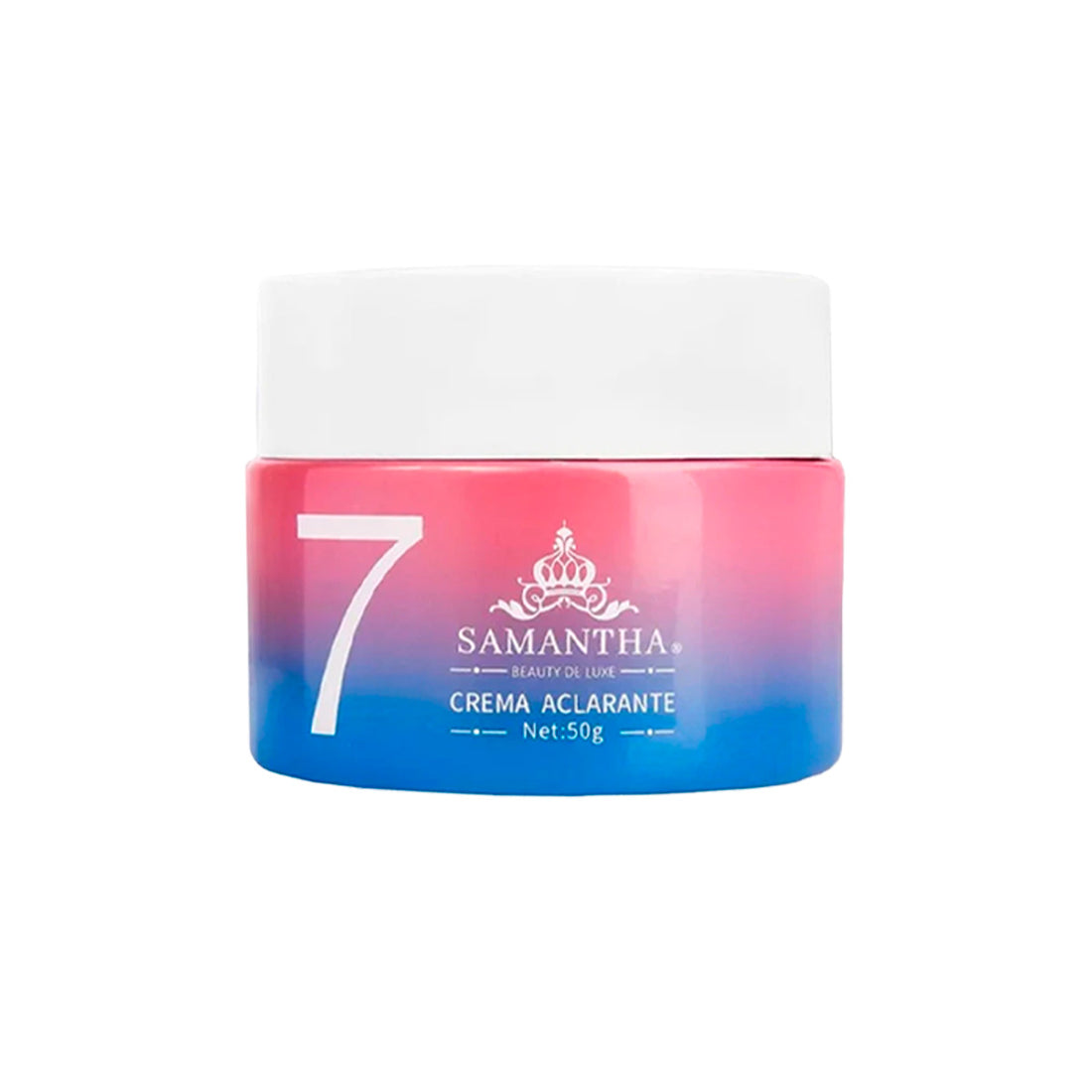 Crema 7 Aclarante facial 50gr - Samantha