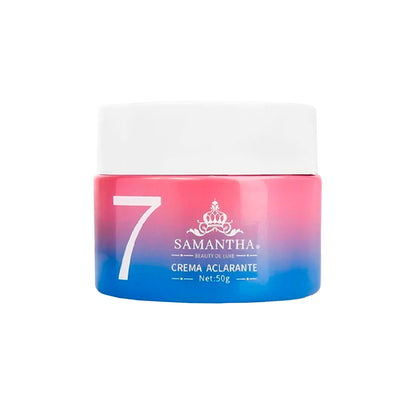 Crema 7 Aclarante facial 50gr - Samantha
