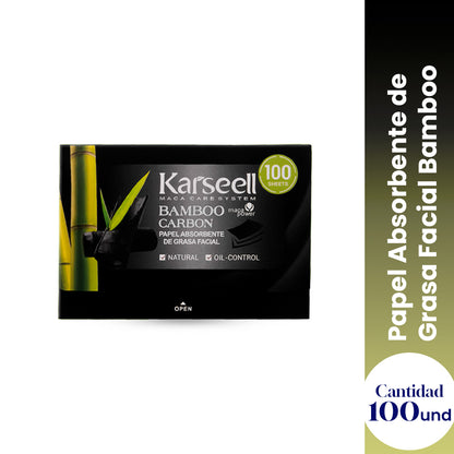 Karseell Papeles Antibrillo Facial – 100 Unidades