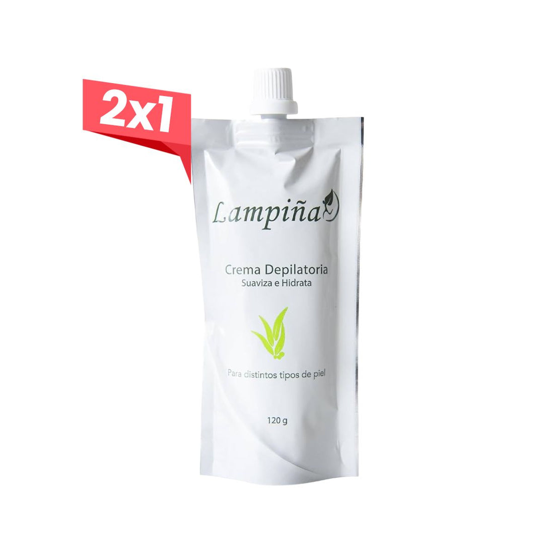 2X1 Crema Depiladora Lampiña x 120gr