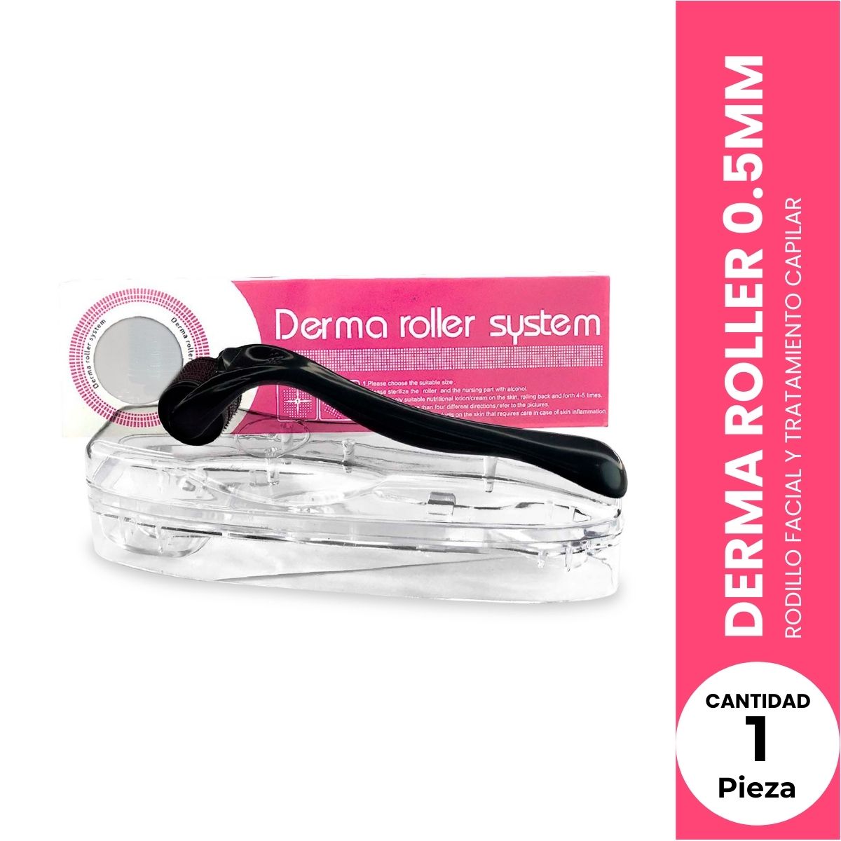 Derma Roller 0.50mm - 540 Agujas De Titanio