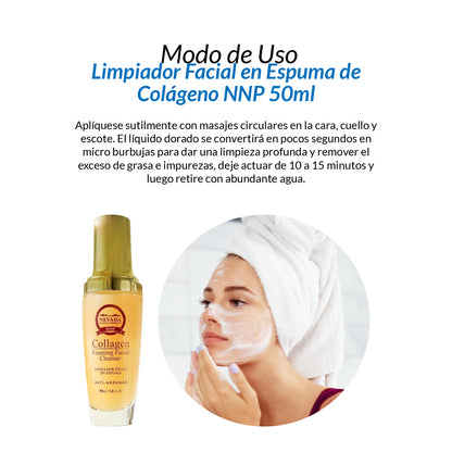 Limpiador Facial en Espuma de Colágeno 50ml