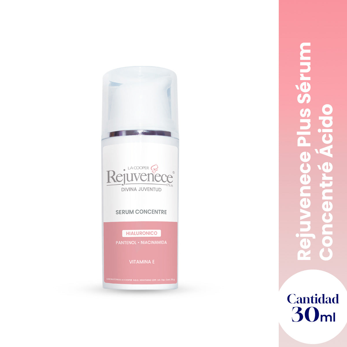 La Cooper – Rejuvenece Plus Sérum Concentré Ácido Hialurónico – 30 g