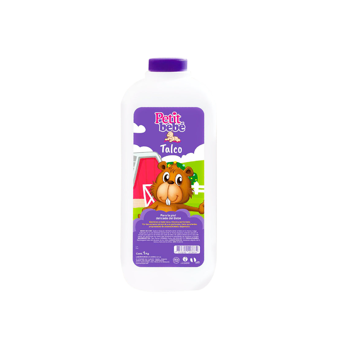 Talco Petit Bebé x 1kg