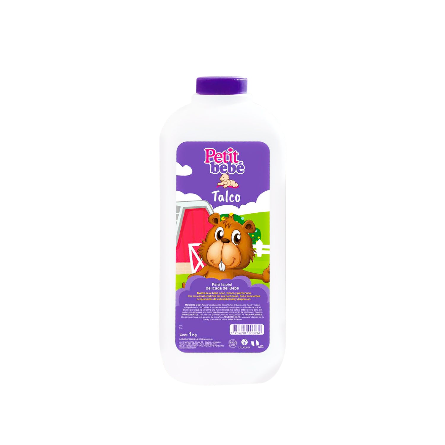Talco Petit Bebé x 1kg