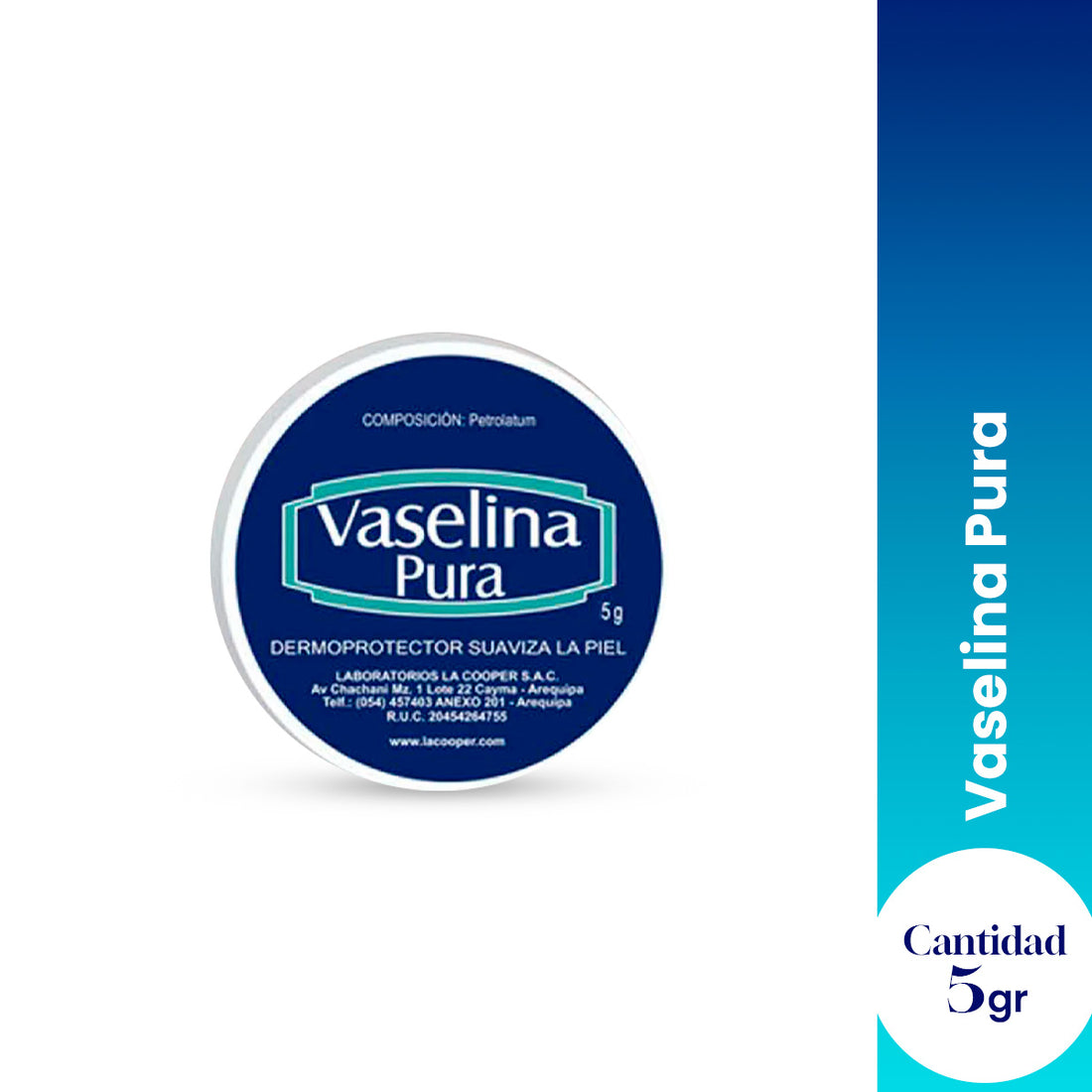 La Cooper – Vaselina Pura – 5g