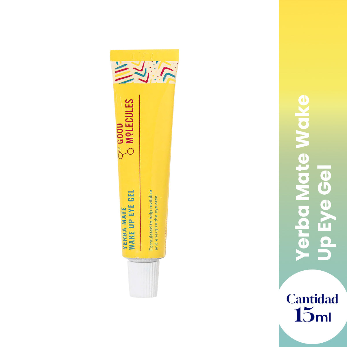 Contorno De Ojos Yerba Mate Wake Up Eye Gel -  Good Molecules 15ml