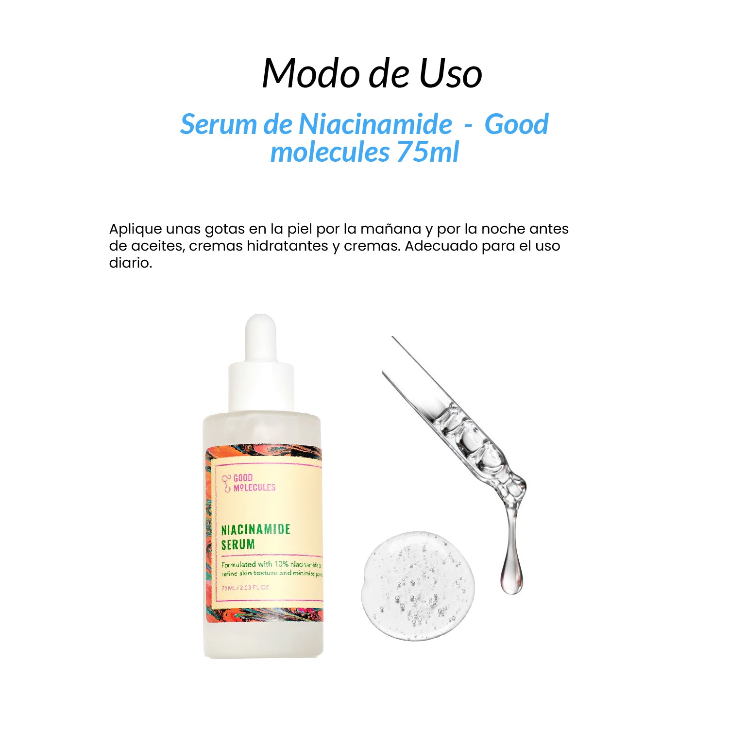 Serum de Niacinamida - Good molecules 75ml