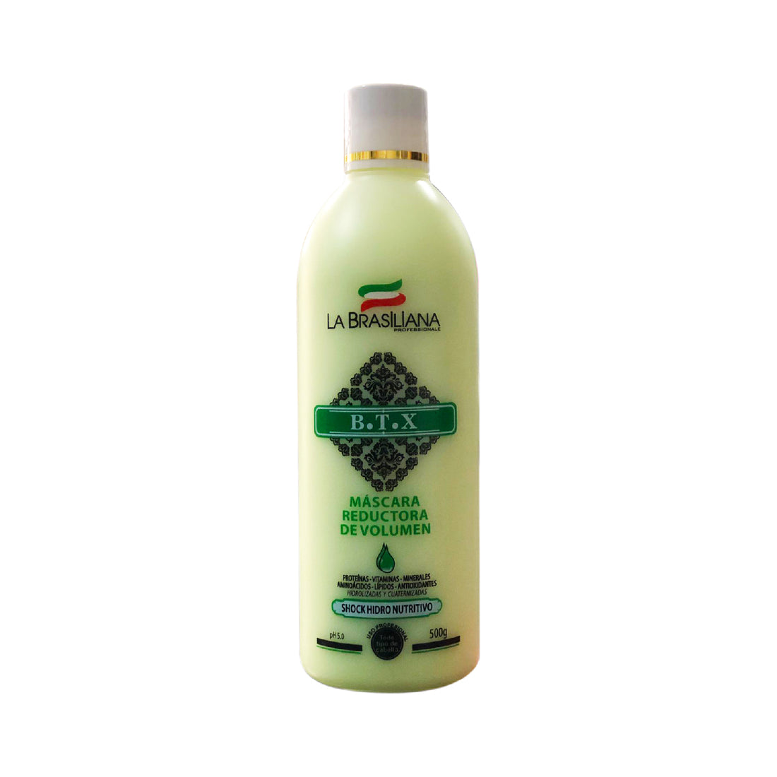 La Brasiliana Máscara Capilar – Reductora de Volumen e Hidratación – 500g