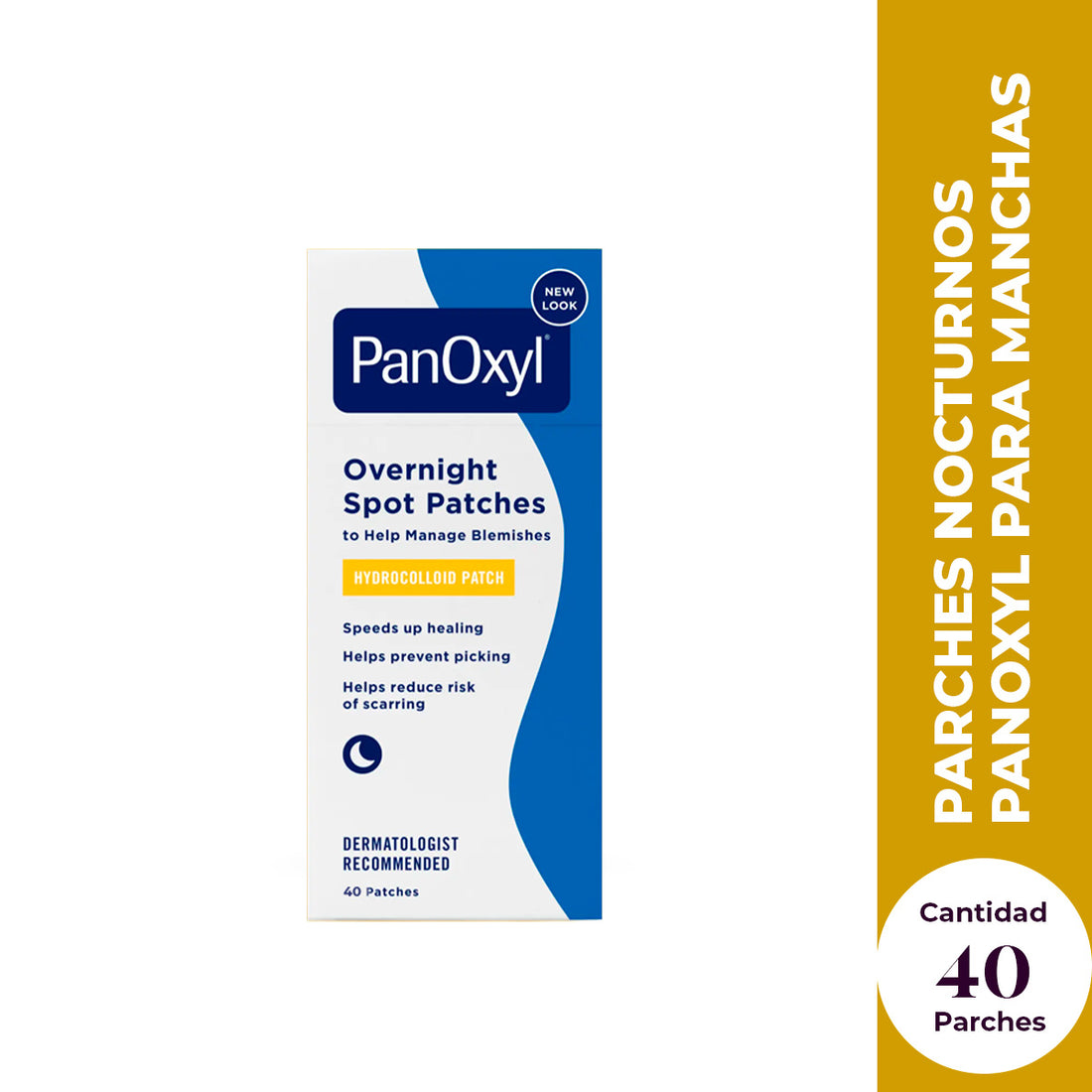 Parches para el acné 40 Unidades Panoxyl PM