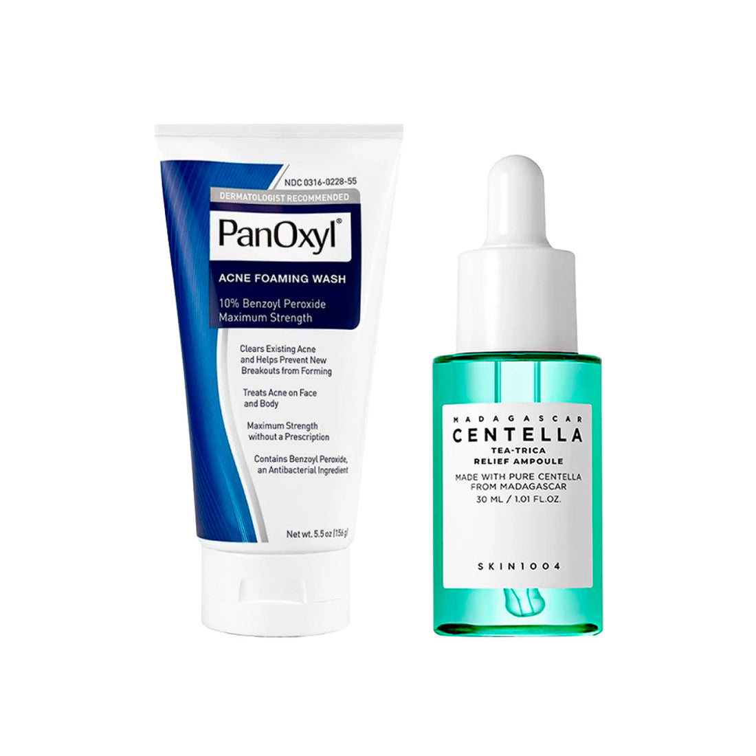 Combo PanOxyl + Skin1004 – Limpieza Profunda &amp; Calma Antiacné
