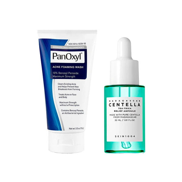Combo PanOxyl + Skin1004 – Limpieza Profunda & Calma Antiacné