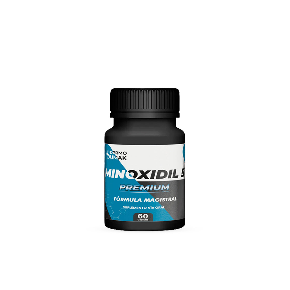 Dúo Premium Minoxidil 5Mg 60Cáps + Loción 5% 120Ml Dermosumak