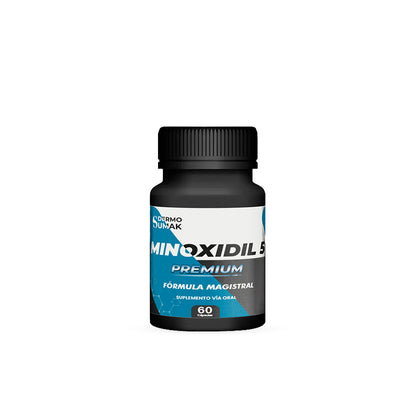 Dúo Premium Minoxidil 5Mg 60Cáps + Loción 5% 120Ml Dermosumak