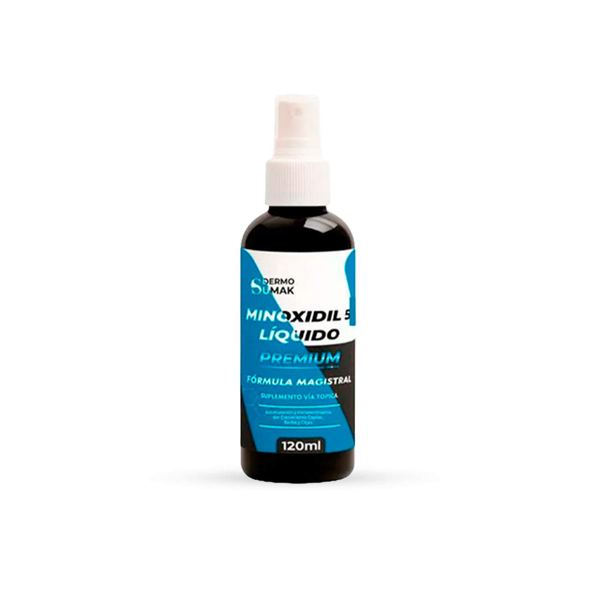 Dúo Premium Minoxidil 5Mg 60Cáps + Loción 5% 120Ml Dermosumak