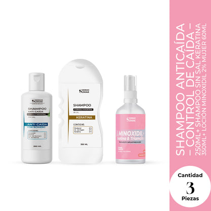 Pack Control Caída Mujer