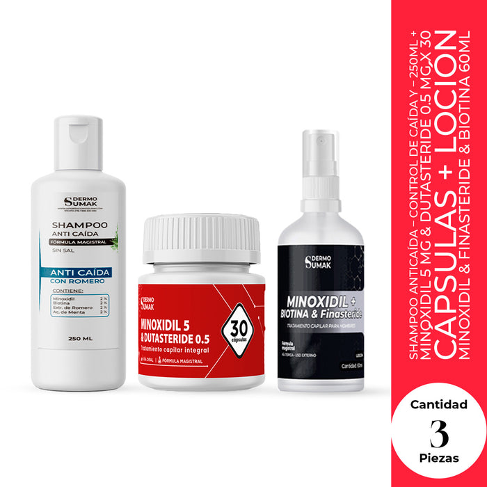 Pack Triple Acción Anticaída