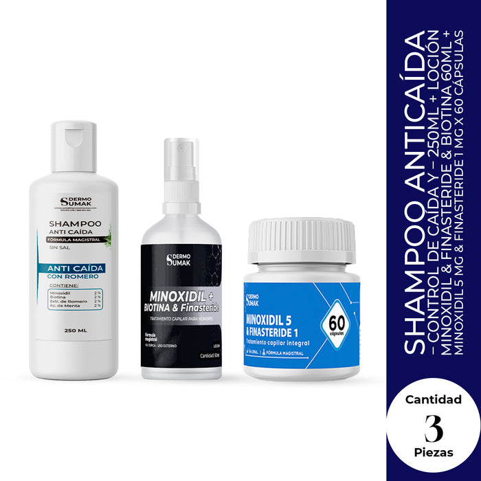 Pack Crecimiento Total Hombre - Dermo Sumak