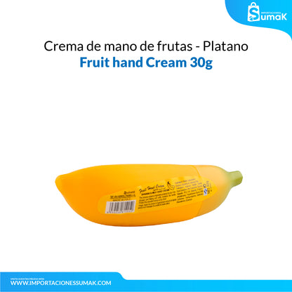 FRUIT OF THE WOKALI – CUIDADO DE MANOS – CREMA DE MANO DE FRUTAS – 30gr