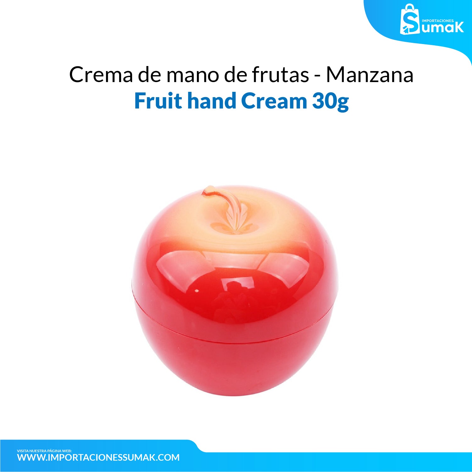 FRUIT OF THE WOKALI – CUIDADO DE MANOS – CREMA DE MANO DE FRUTAS – 30gr