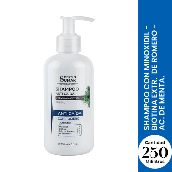 Shampoo anti caída & Fortalecimiento capilar 250ml - Dermo Sumak
