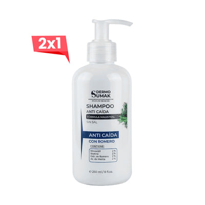 2X1 DERMO SUMAK – SHAMPOO ANTICAÍDA – CONTROL DE CAÍDA 250ML