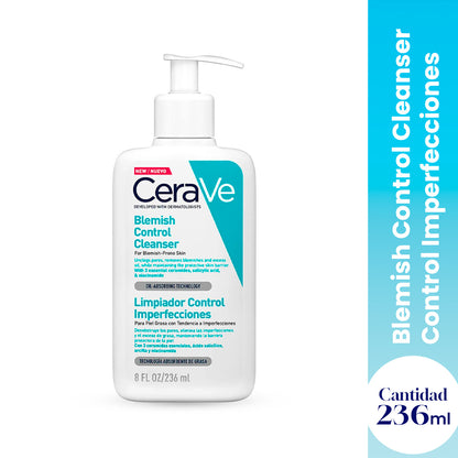 Gel Limpiador Blemish Control 236ml - CeraVe