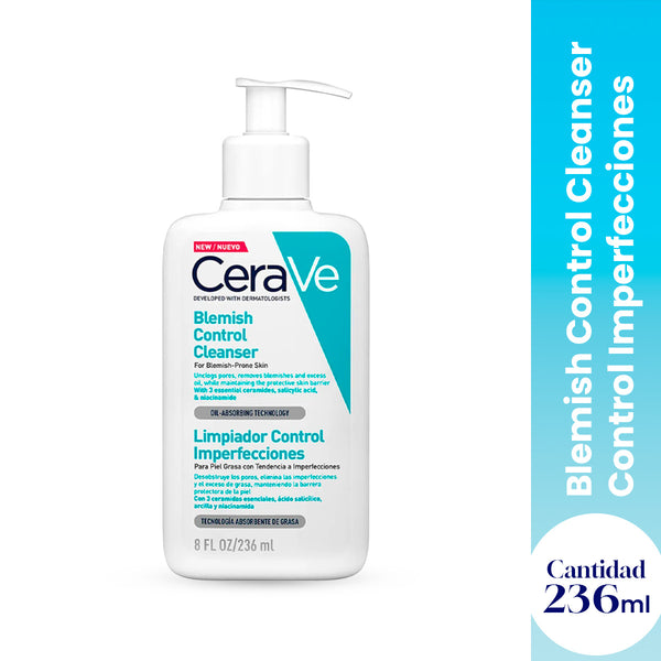 Gel Limpiador Blemish Control 236ml - CeraVe