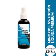 Loción minoxidil premium 5% 120ml - Dermo Sumak