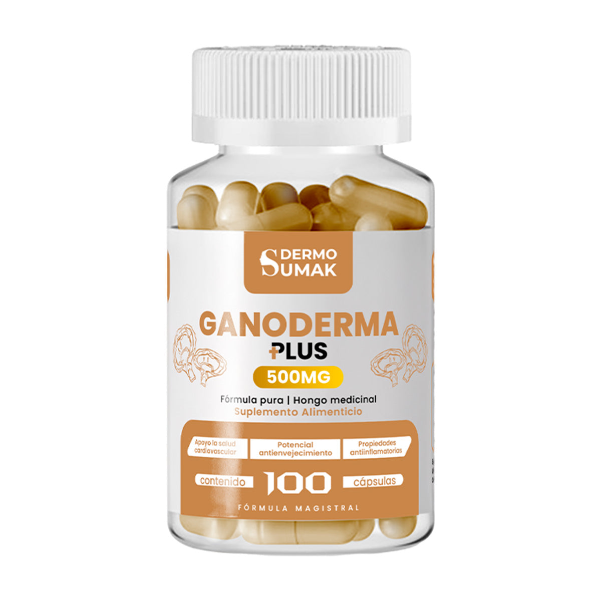 Ganoderma Plus+ 500mg Dermo Sumak
