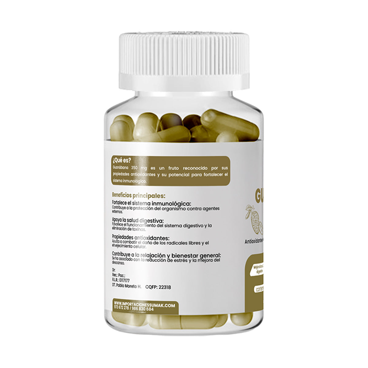 DERMO SUMAK – ENERGÍA Y CONCENTRACIÓN – GUANA BOOST PLUS+ – 100 CÁPSULAS